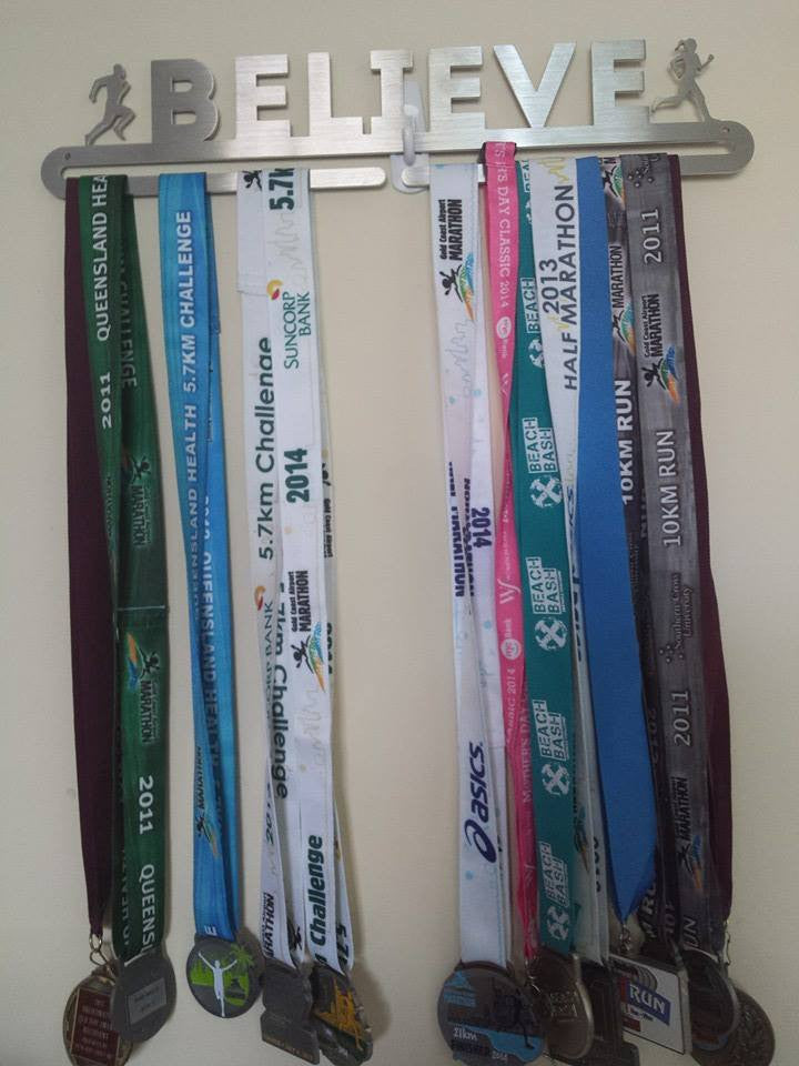 Race Medal Display Hanger - Believe™