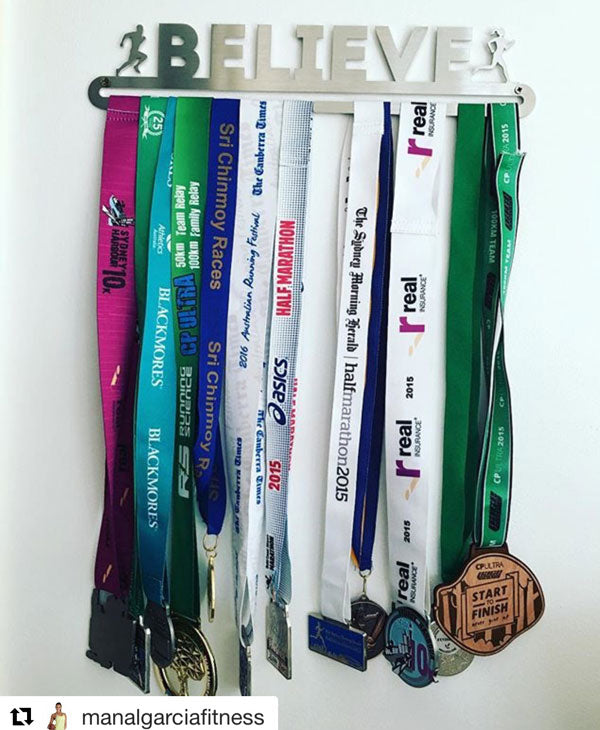 Believe Medal Display Hanger