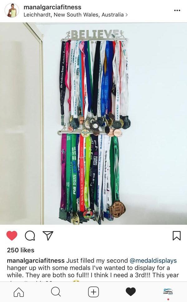 Believe Medal Display Hanger