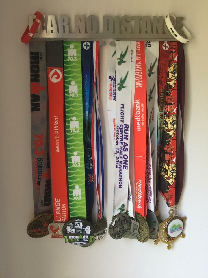 Fear No Distance Medal Display Hanger