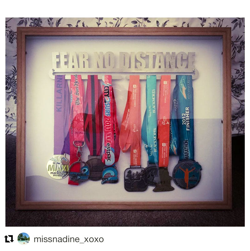 Fear No Distance Medal Display Hanger