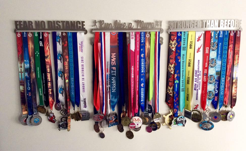 Fear No Distance Medal Display Hanger