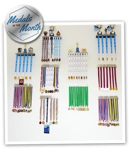 Trophy Shelf with Medal Display Hanger™