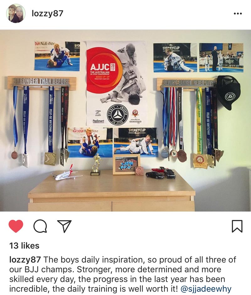 Stronger Than Before Medal Display Hanger