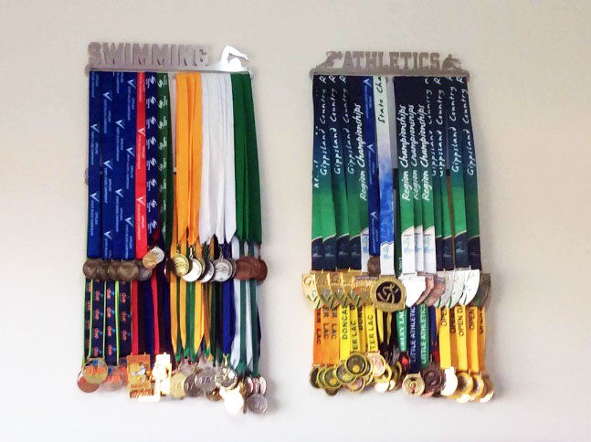Swimming Medal Display Hanger