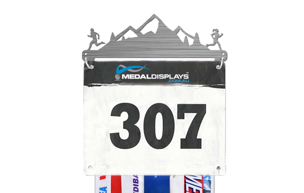 Race Bib Display Hanger for Runners™ V2.0 - Trails™