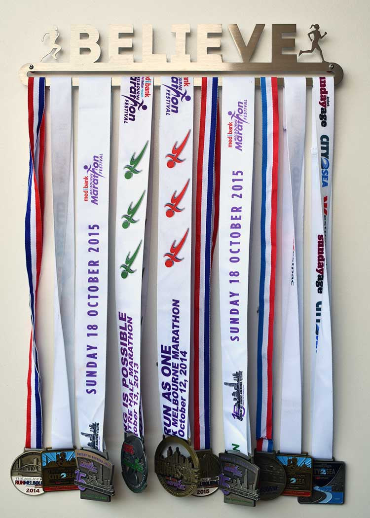 Race Medal Display Hanger - Believe™