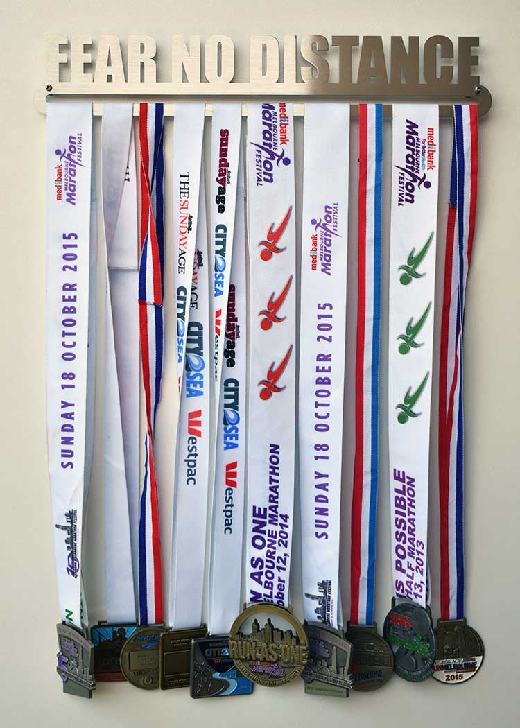 Race Medal Display Hanger - Fear No Distance™