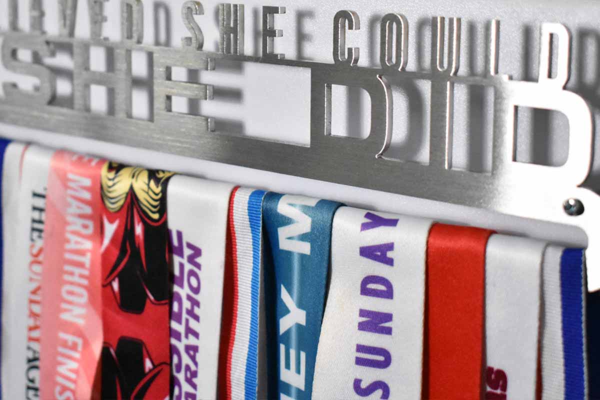 Medal Display Hanger - She Believed She Could So She Did™