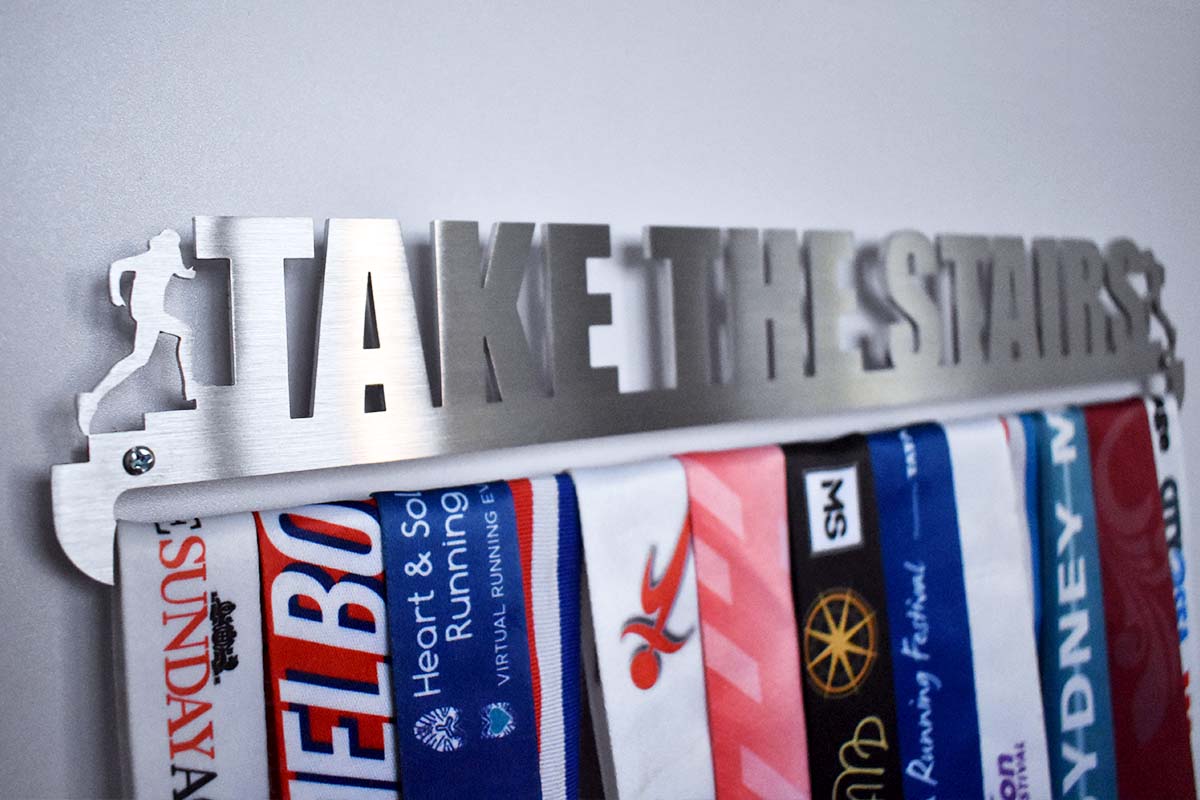 Medal Display Hanger - Take The Stairs™