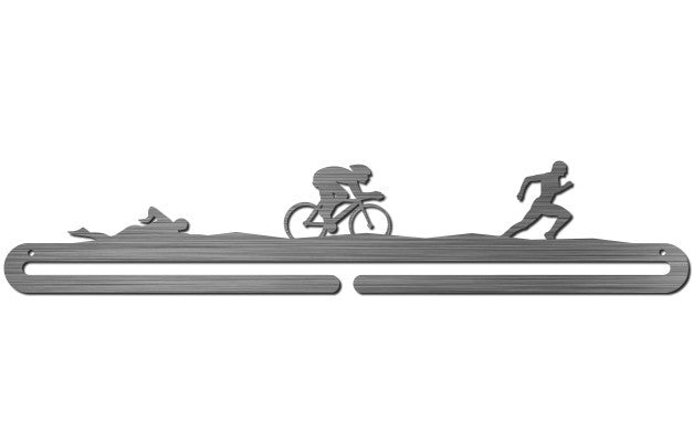 Medal Display Hanger - Triathlon (Swim Cycle Run)™