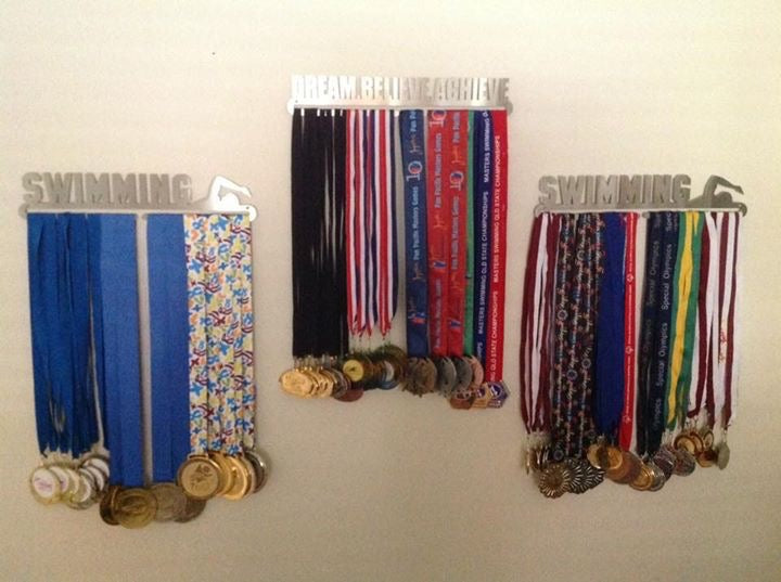 Swimming Medal Display Hanger