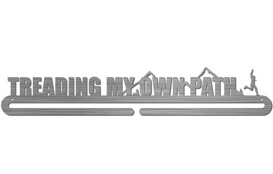 Medal Display Hanger - Treading My Own Path (Trail Running)™
