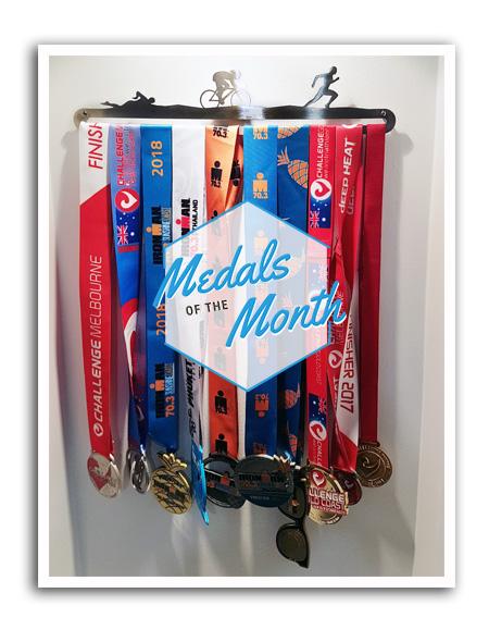 Medal Display Hanger - Triathlon (Swim Cycle Run)™