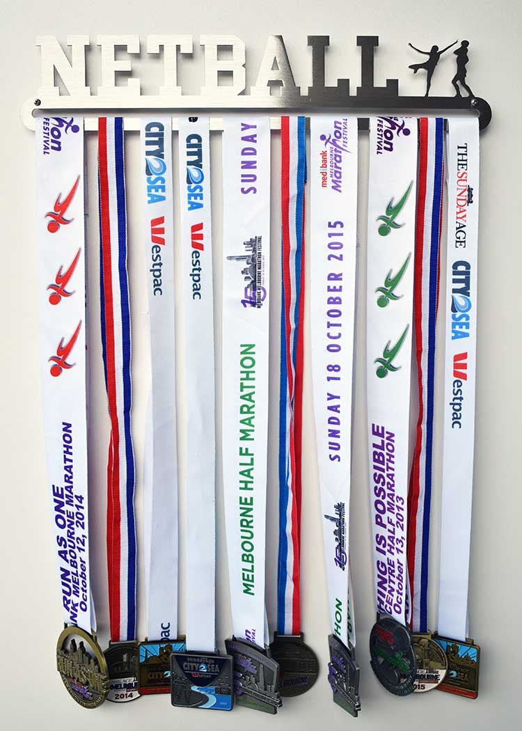 Medal Display Hanger - Netball™ – MedalDisplays.com.au